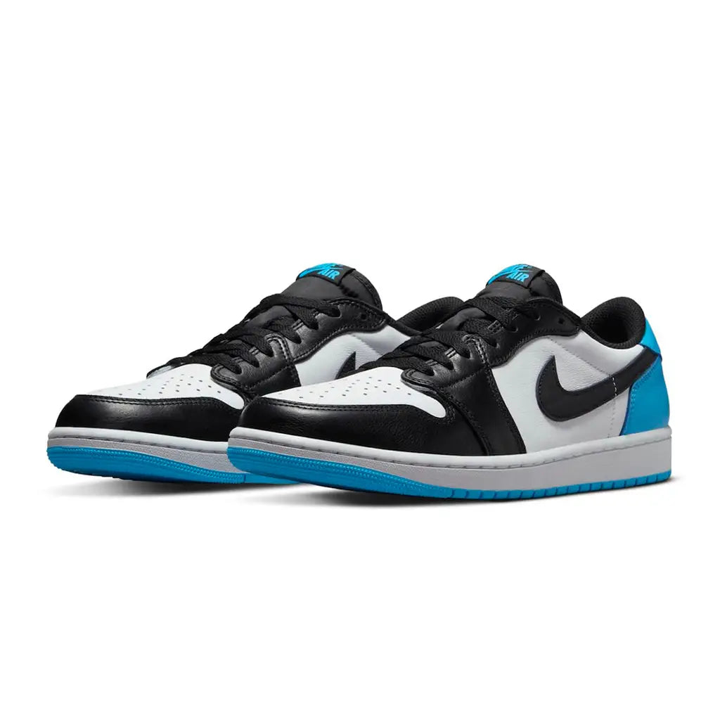 Jordan 1 Retro Low OG 'Black Dark Powder Blue'