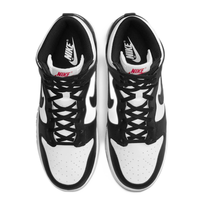 Dunk High Wmns 'Black White'