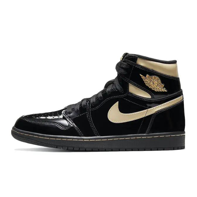 Jordan 1 High 'Black Metallic Gold'