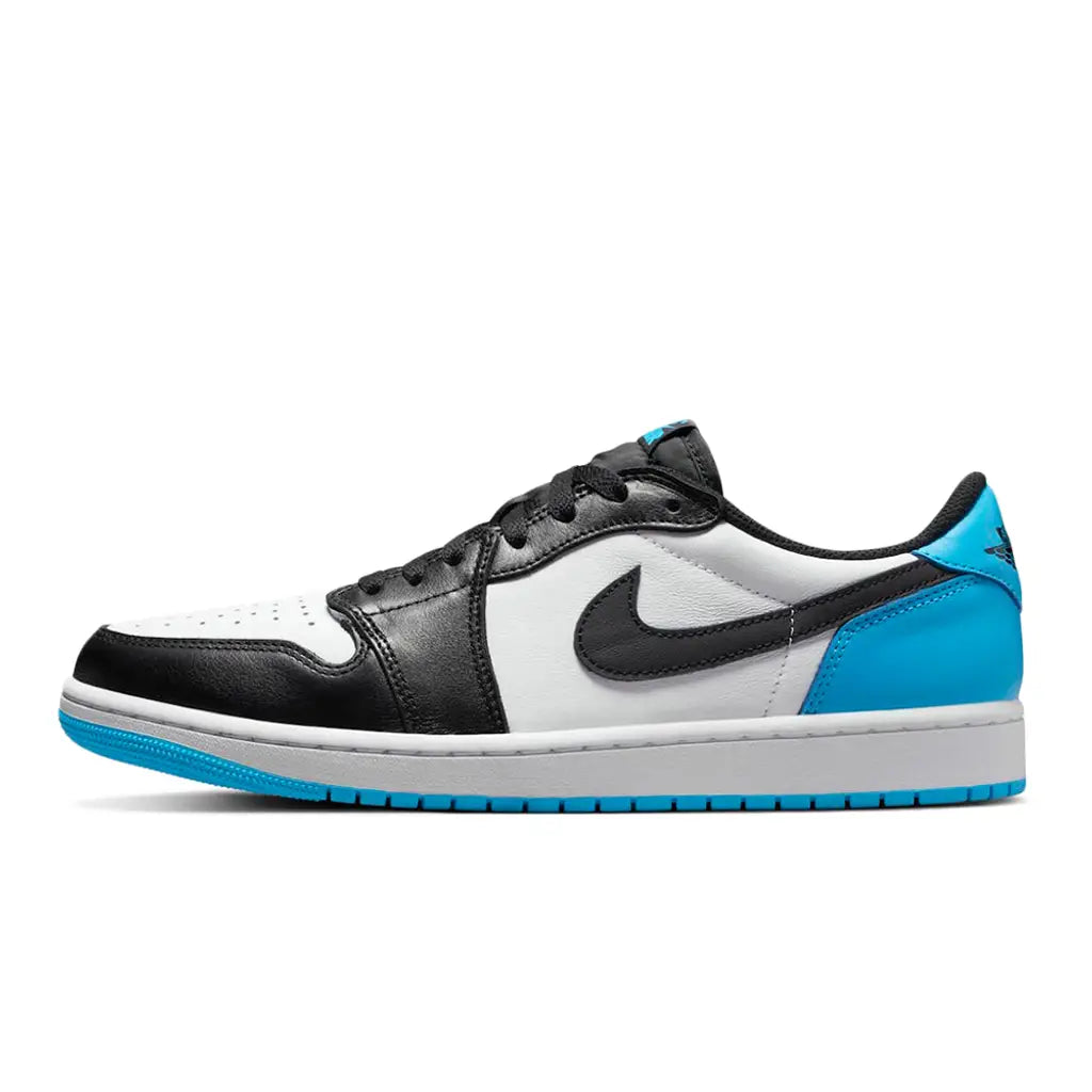 Jordan 1 Retro Low OG 'Black Dark Powder Blue'