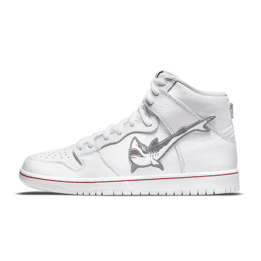 Nike SB Dunk High x Oski Shark Great White